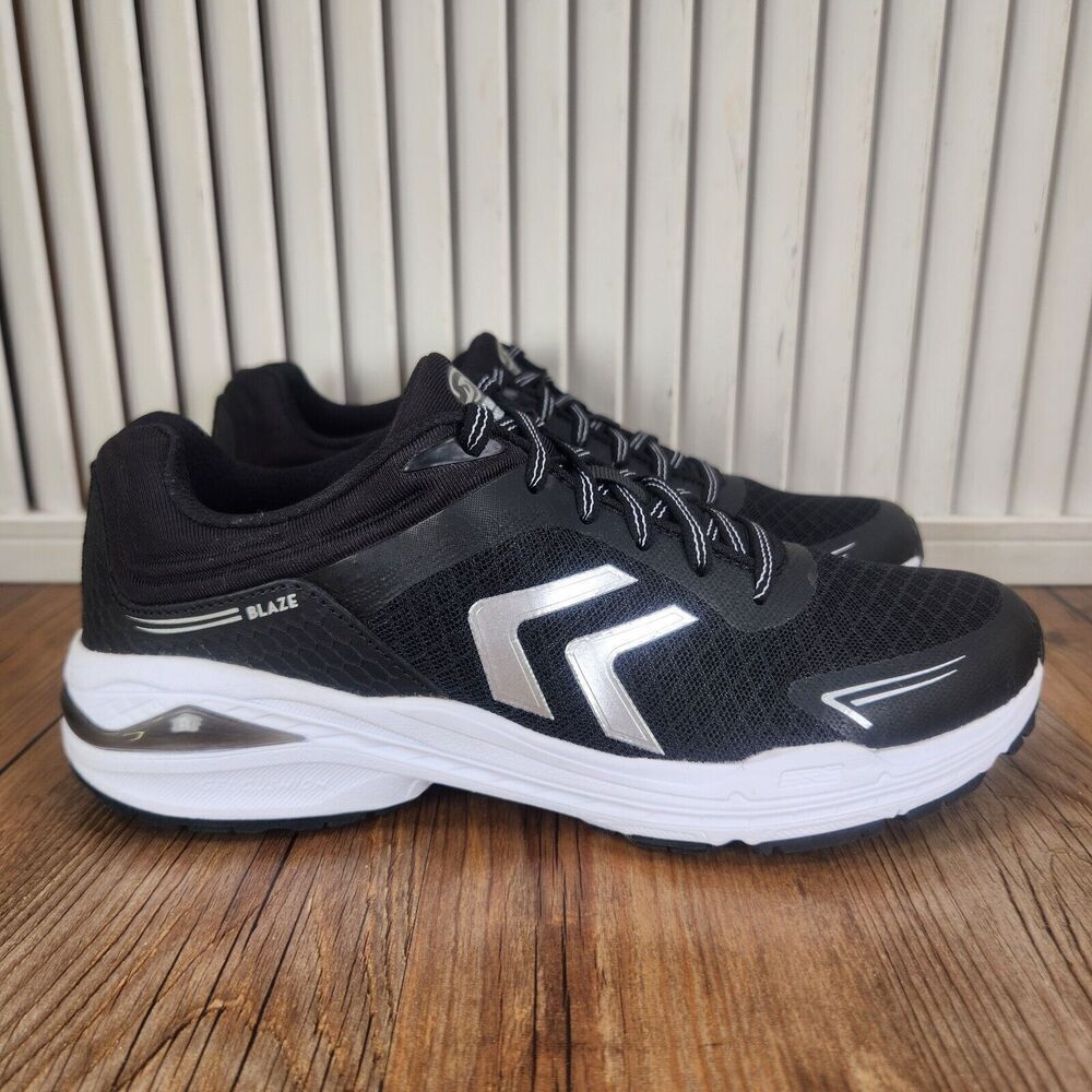 Dr Scholls Blaze Womens Sz 6 M Black Athletic Walking Gym Sneakers Shoes *READ*